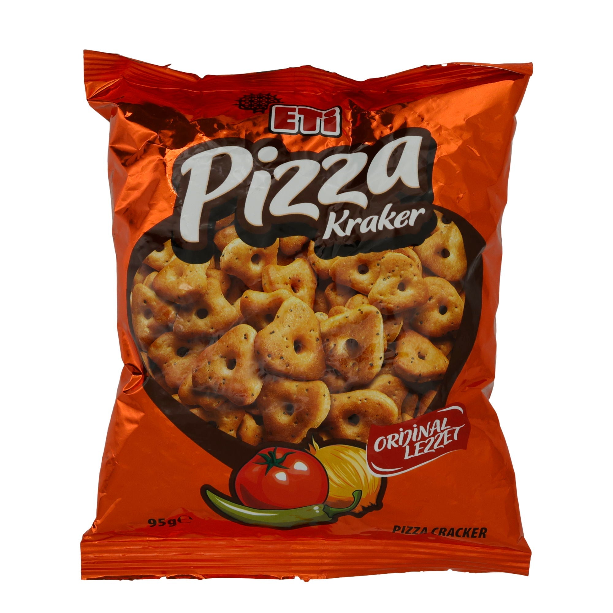 Cracker Eti Pizza Kraker | knusprig | mit herzhaftem Pizzageschmack | 95 g ETI